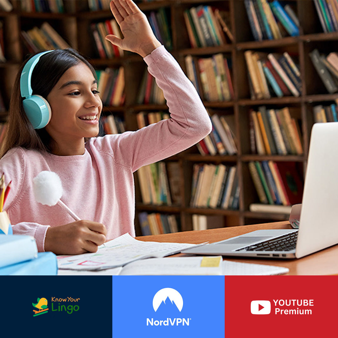 Know Your Lingo + NordVPN + YouTube (12-Month Plan)